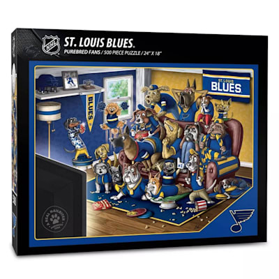 (YouTheFan Purebred Nailbiter Puzzle - St. Louis Blues)