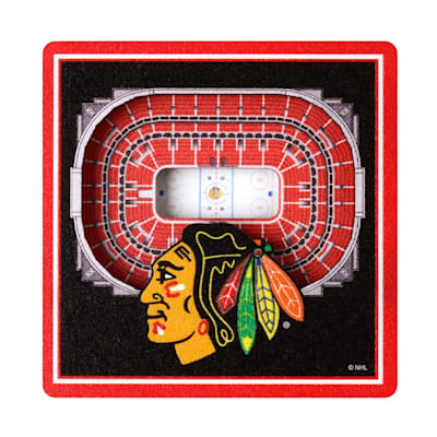  (YouTheFan 3D Stadium View Magnet - Chicago Blackhawks)