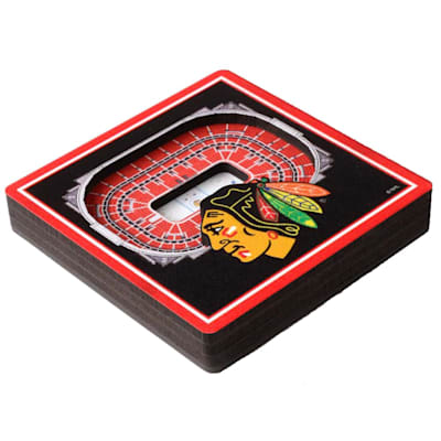  (YouTheFan 3D Stadium View Magnet - Chicago Blackhawks)