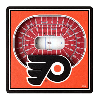 (YouTheFan 3D Stadium View Magnet - Philadelphia Flyers)