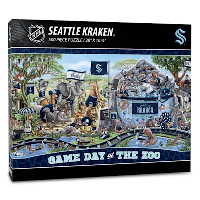  (YouTheFan Gameday at the Zoo Puzzle - Seattle Kraken)