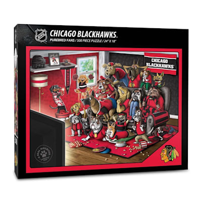  (YouTheFan Purebred Nailbiter Puzzle - Chicago Blackhawks)
