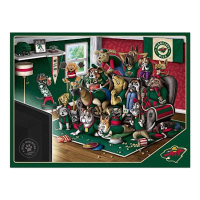  (YouTheFan Purebred Nailbiter Puzzle - Minnesota Wild)