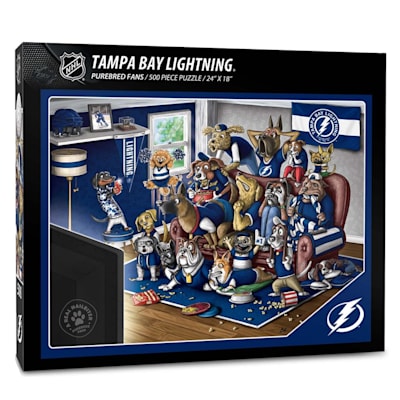  (YouTheFan Purebred Nailbiter Puzzle - Tampa Bay Lightning)
