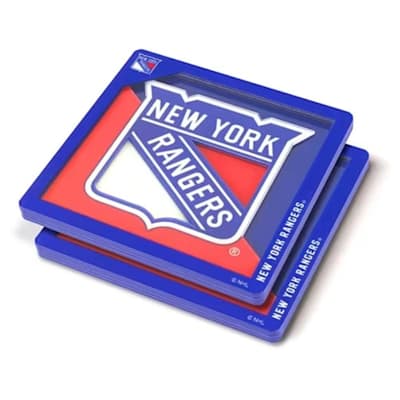  (YouTheFan 3D Logo Series Coaster - New York Rangers)