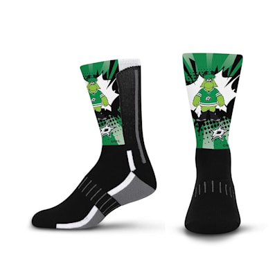  (For Bare Feet Mascot Kapow Sock - Dallas Stars - Youth)