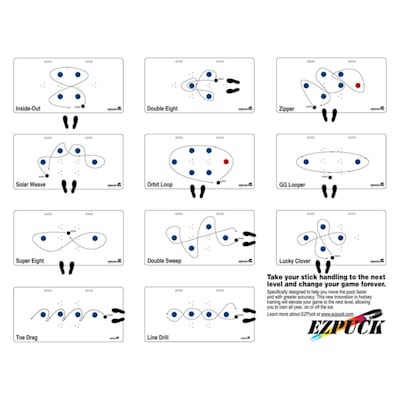 Drills (EZPuck Ultimate Shooting Board Combo w/Onetimer [OFF ICE])