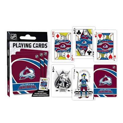  (MasterPieces NHL Playing Cards - Colorado Avalanche)