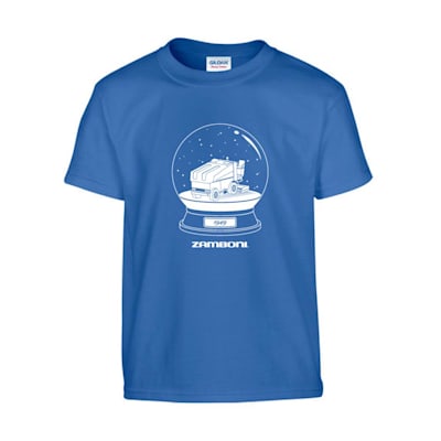  (Pure Hockey Zamboni Snow Globe Tee Shirt - Youth)