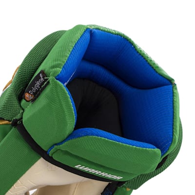  (Warrior Pro II VIP Shamrock Hockey Gloves - Senior)