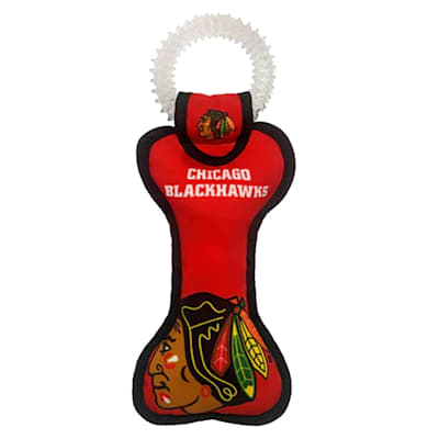  (Pets First Dental Rings Tug Toy - Chicago Blackhawks)