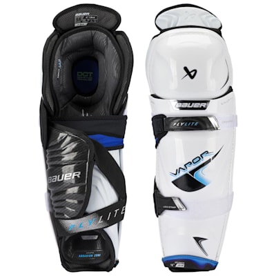  (Bauer Vapor FLYLITE Hockey Shin Guards - Senior)