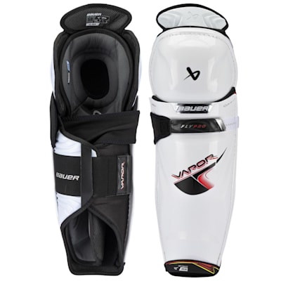  (Bauer Vapor FLYPRO Hockey Shin Guards - Intermediate)