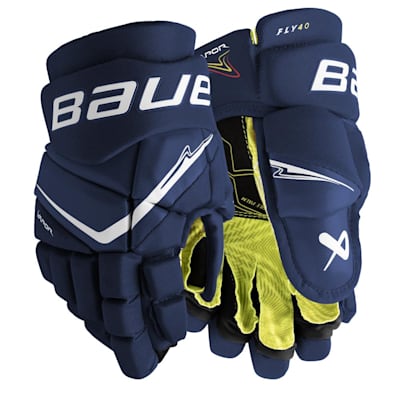  (Bauer Vapor FLY40 Hockey Gloves - Junior)