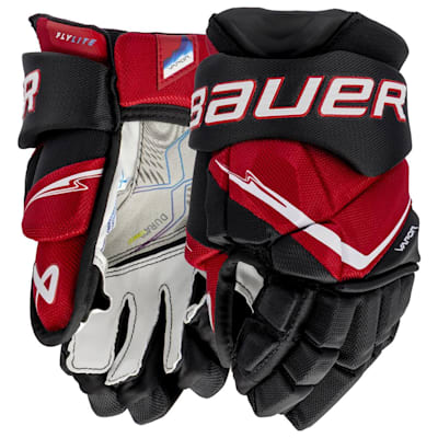  (Bauer Vapor FLYLITE Hockey Gloves - Junior)