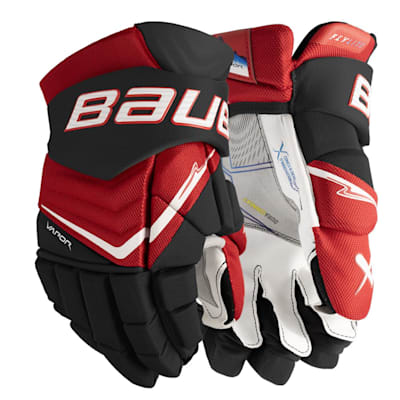  (Bauer Vapor FLYLITE Hockey Gloves - Intermediate)