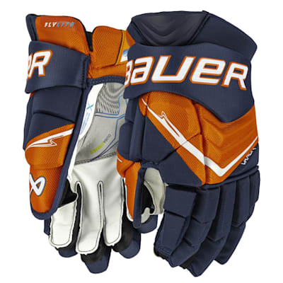  (Bauer Vapor FLYLITE Hockey Gloves - Intermediate)