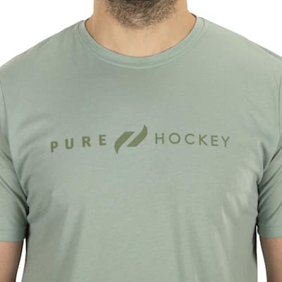  (Pure Hockey Classic Tee 1.0 - Stone Washed Green - Adult)