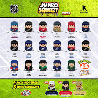  (NHL Jumbo Squeezymates 2025)