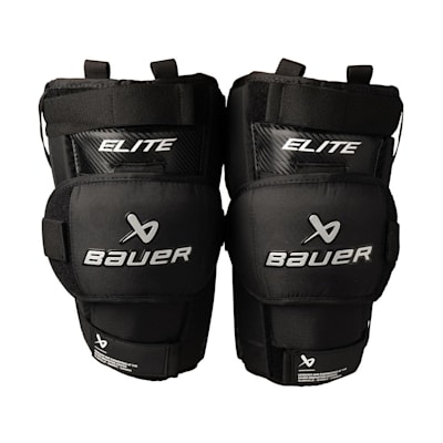  (Bauer Elite Goalie Knee Guards - Intermediate)