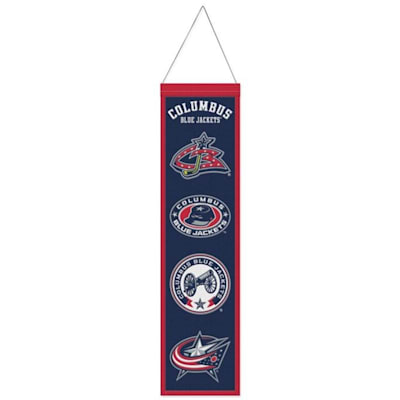  (Wincraft Logo Evolution Wool Banner - Columbus Blue Jackets)