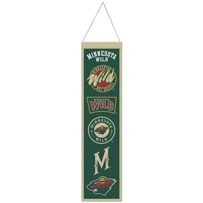  (Wincraft Logo Evolution Wool Banner - Minnesota Wild)