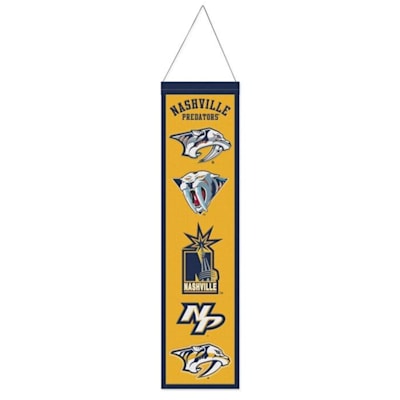  (Wincraft Logo Evolution Wool Banner - Nashville Predators)