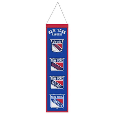  (Wincraft Logo Evolution Wool Banner - New York Rangers)