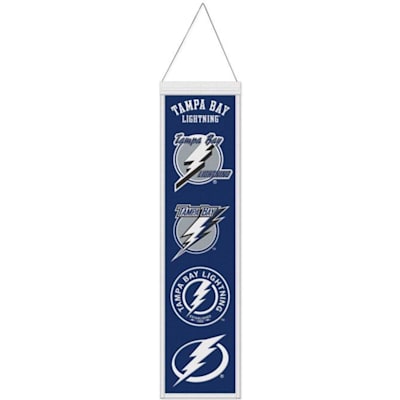  (Wincraft Logo Evolution Wool Banner - Tampa Bay Lightning)