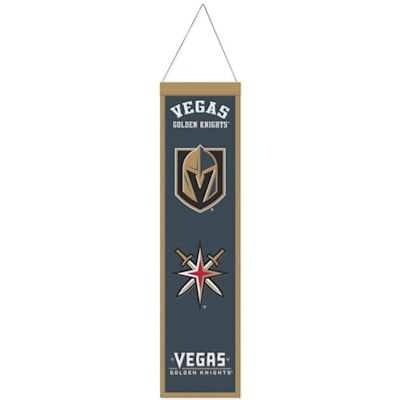 (Wincraft Logo Evolution Wool Banner - Vegas Golden Knights)