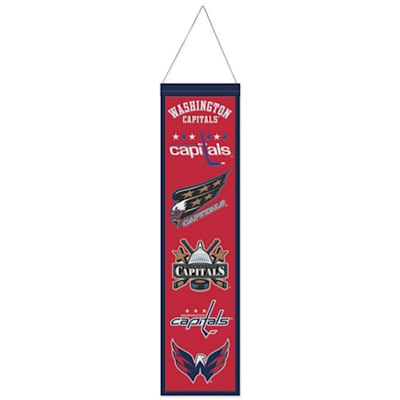  (Wincraft Logo Evolution Wool Banner - Washington Capitals)