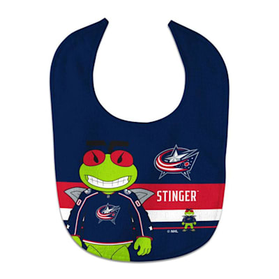  (Wincraft Mascot Baby Bib - Columbus Blue Jackets)