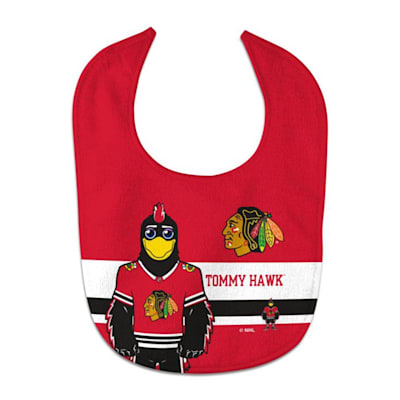  (Wincraft Mascot Baby Bib - Chicago Blackhawks)