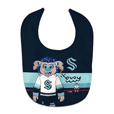  (Wincraft Mascot Baby Bib - Seattle Kraken)
