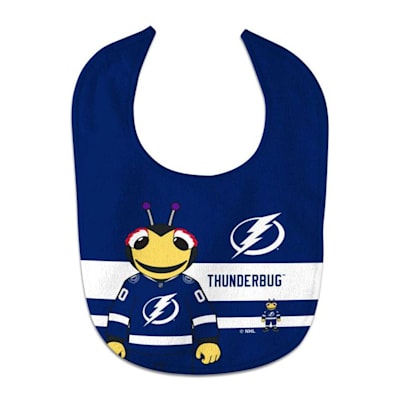  (Wincraft Mascot Baby Bib - Tampa Bay Lightning)