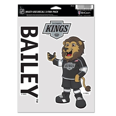 (Wincraft Mascot Decal 3 Fan Pack - Los Angeles Kings)