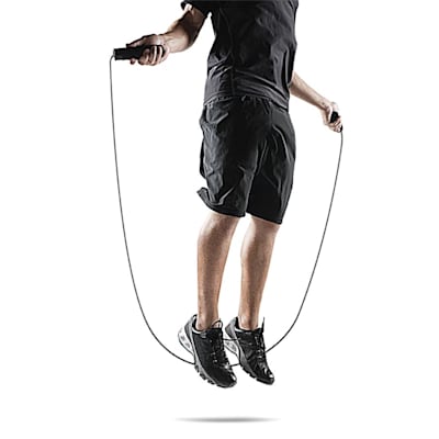 Rope in action (SKLZ Weighted Speed Jump Rope)