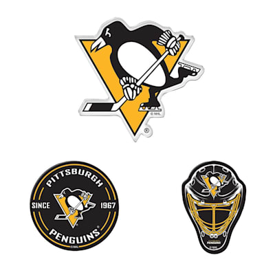  (Wincraft 3 Pack Premium Acrylic Magnet - Pittsburgh Penguins)