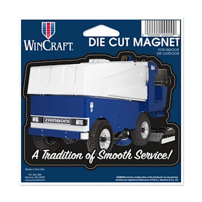 (Wincraft Zamboni Photo 5" x 6" Die-Cut Magnet)