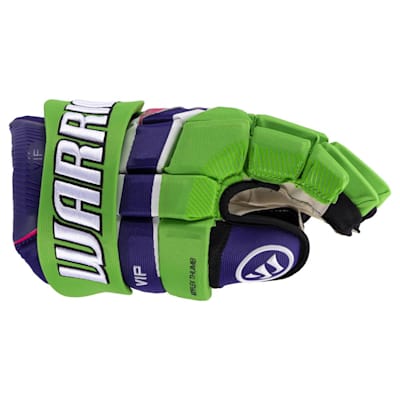  (Warrior VIP 90s Color Pop Hockey Gloves - Junior)
