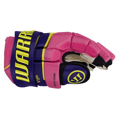  (Warrior VIP 90s Color Pop Hockey Gloves - Junior)