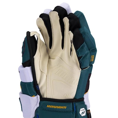  (Warrior VIP Ducks Throwback Hockey Gloves - Junior)