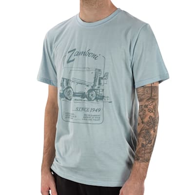 (Pure Hockey Zamboni Vintage Sketch Tee Shirt - Adult)