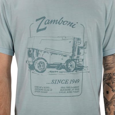  (Pure Hockey Zamboni Vintage Sketch Tee Shirt - Adult)