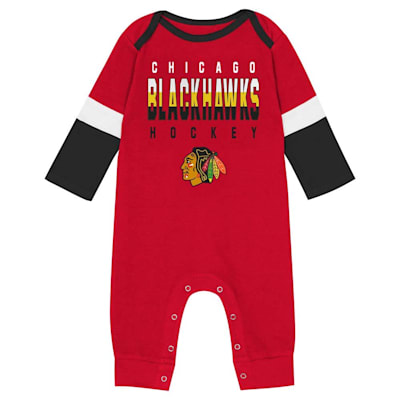  (Outerstuff Cycling The Puck Onesie - Chicago Blackhawks - Infant)
