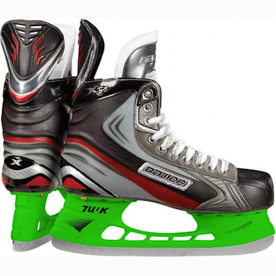 Lime Green (Bauer CUSTOM Vapor X 6.0 Ice Skates - Senior)