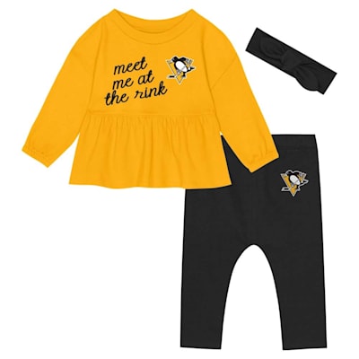  (Outerstuff Rink Queen 3 Piece Set - Pittsburgh Penguins - Infant)