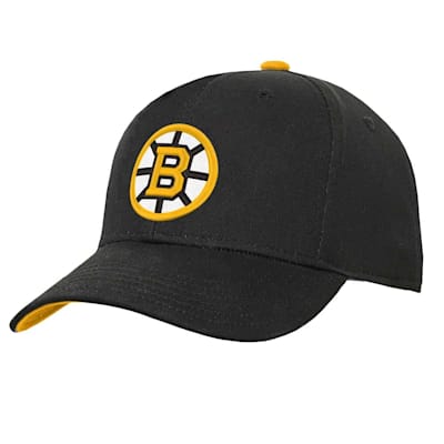  (Outerstuff Precurved Snapback Hat - Boston Bruins - Youth)