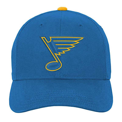  (Outerstuff Precurved Snapback Hat - St. Louis Blues - Youth)