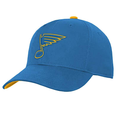  (Outerstuff Precurved Snapback Hat - St. Louis Blues - Youth)